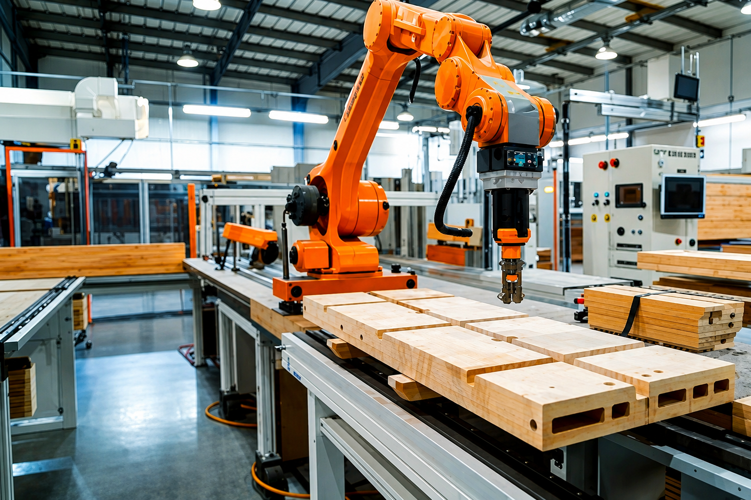 Precision furniture production machinery