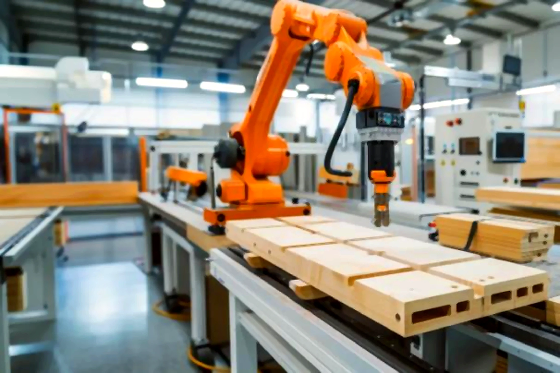 Precision furniture production machinery